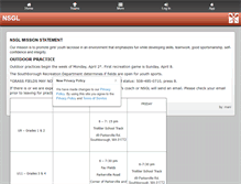 Tablet Screenshot of nsgl.org.leag1.com