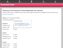 Tablet Screenshot of greenwichflame.org.leag1.com