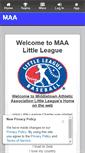 Mobile Screenshot of middletownaabaseball.leag1.com