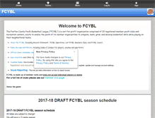 Tablet Screenshot of fcybl.leag1.com