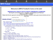 Tablet Screenshot of brycfootball.com.leag1.com
