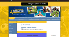 Desktop Screenshot of collingswoodrecleague.com.leag1.com