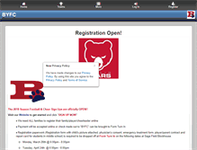 Tablet Screenshot of berlinbears.com.leag1.com