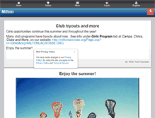 Tablet Screenshot of miltonlacrosse.leag1.com