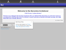 Tablet Screenshot of geronimolaxinvitational.leag1.com