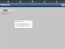 Tablet Screenshot of nighthawksgirls.com.leag1.com