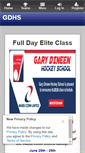 Mobile Screenshot of garydineenhockeyschool.leag1.com