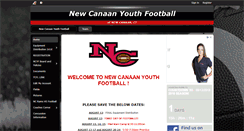 Desktop Screenshot of newcanaanyouthfootball.org.leag1.com