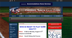 Desktop Screenshot of loudounsouthlittleleague.leag1.com