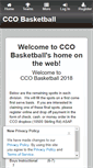 Mobile Screenshot of ccoptimistbasketball.leag1.com