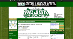 Desktop Screenshot of bcjsalacrosse.com.leag1.com