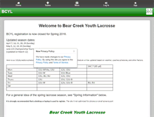 Tablet Screenshot of bcjsalacrosse.com.leag1.com