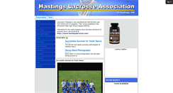 Desktop Screenshot of hastingslacrosse.com.leag1.com