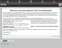 Tablet Screenshot of hoytravelbasketball.leag1.com